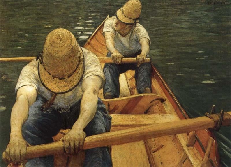 Gustave Caillebotte Oarsman France oil painting art